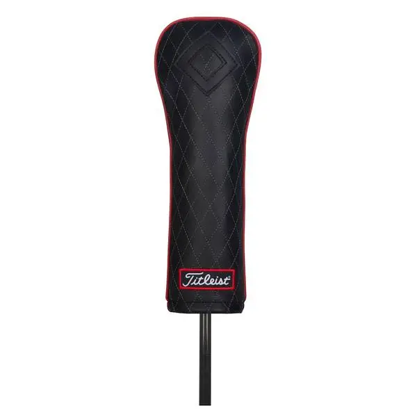 Titleist Jet Black Leather Fairway Headcover - New